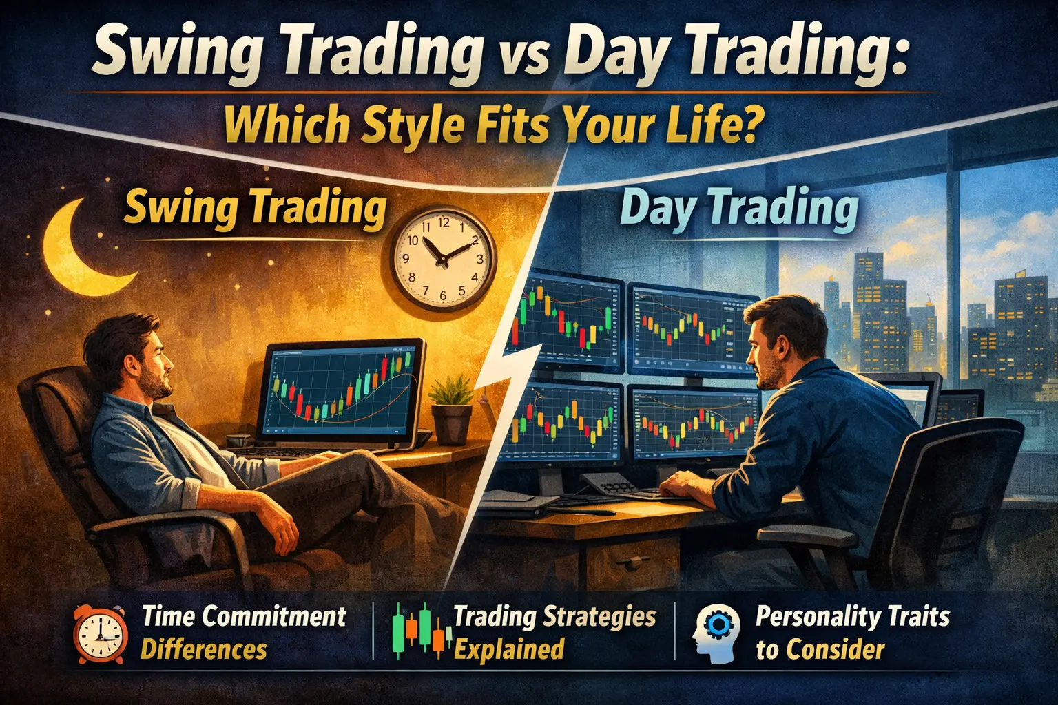 Swing Trading vs Day Trading